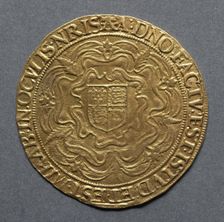 Sovereign of Thirty Shillings (reverse), 1583-1603. Creator: Unknown