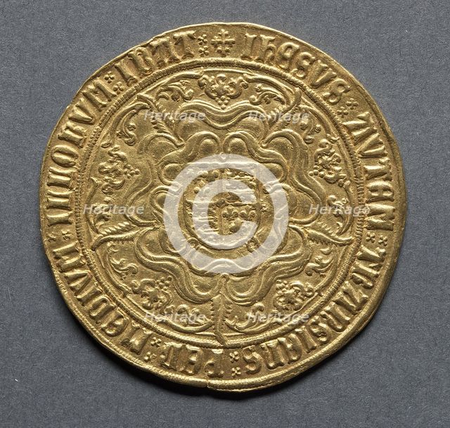 Sovereign (reverse), 1504-1509. Creator: Unknown.