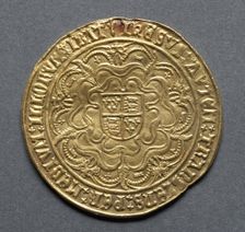 Sovereign (reverse), 1526-1544. Creator: Unknown