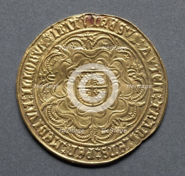 Sovereign (reverse), 1526-1544. Creator: Unknown.