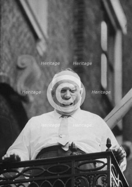 Soviet leader Nikita Khrushchev in New York, USA, September 1960. Artist: Unknown