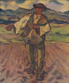 Sower, 1935-1938. Creator: Gustav Mally