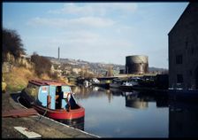 Sowerby Basin at the junction of the Rochdale Canal and the Calder and Hebble Navigation at..., 1980 Creator: Dorothy Chapman