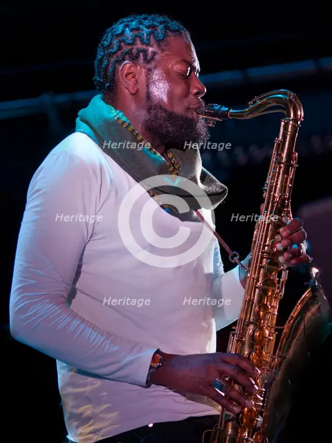 Soweto Kinch, 2012. Artist: Alan John Ainsworth.