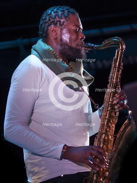 Soweto Kinch, 2012. Artist: Alan John Ainsworth.
