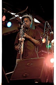 Soweto Kinch, Brecon, 2005. Artists: Brian O'Connor, Soweto Kinch