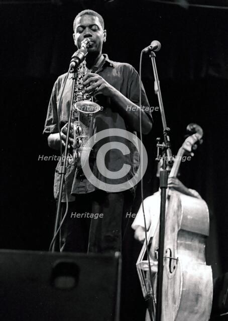 Soweto Kinch, Brecon Jazz Festival, Powys, Wales, 2003. Artist: Brian O'Connor