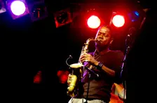 Soweto Kinch, Imperial Wharf Jazz Festival, London, 2011. Artist: Brian O'Connor