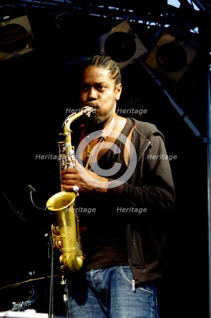 Soweto Kinch, Imperial Wharf Jazz Festival, London, 2011. Artist: Brian O'Connor