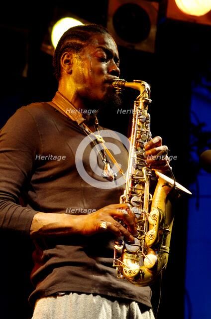 Soweto Kinch, Imperial Wharf Jazz Festival, London, 2011. Artist: Brian O'Connor