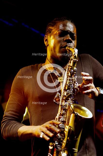 Soweto Kinch, Imperial Wharf Jazz Festival, London, 2011. Artist: Brian O'Connor