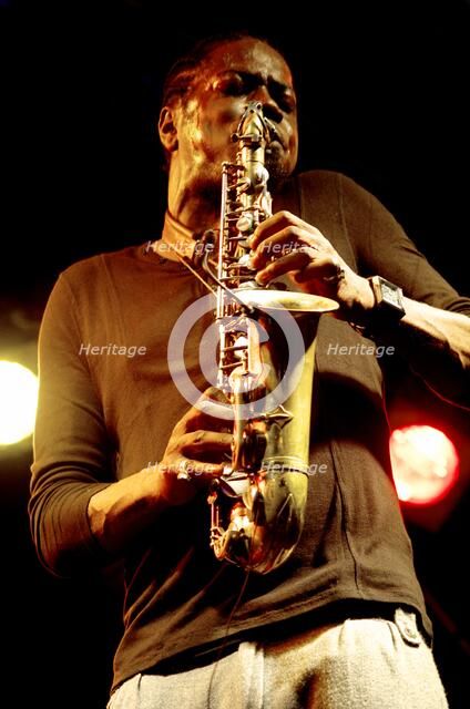 Soweto Kinch, Imperial Wharf Jazz Festival, London, 2011. Artist: Brian O'Connor