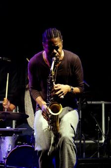 Soweto Kinch, Imperial Wharf Jazz Festival, London, 2011. Artist: Brian O'Connor