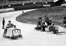 Soap Box Derby at Brooklands, Surrey