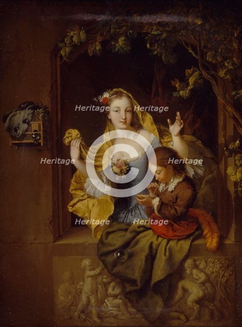 Soap-bubbles, 1740s.