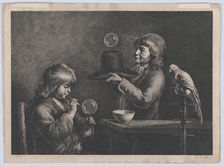 Soap Bubbles, 1799. Creator: Jean-Jacques de Boissieu