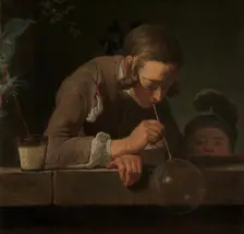 Soap Bubbles, ca. 1733-34. Creator: Jean-Simeon Chardin