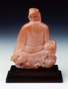 Soapstone figure of Dongfang Shuo, China, c1630-c1680. Creator: Yang Yuxuan