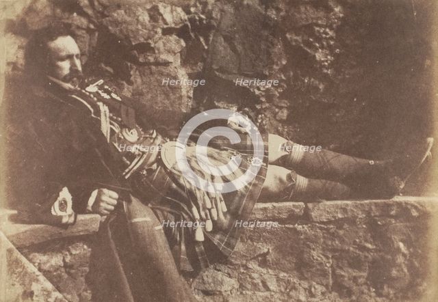 Sobieski Stuart, 1843-47. Creators: David Octavius Hill, Robert Adamson, Hill & Adamson.