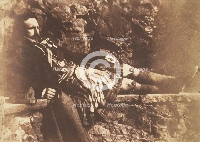 Sobieski Stuart, 1843-47. Creators: David Octavius Hill, Robert Adamson, Hill & Adamson.