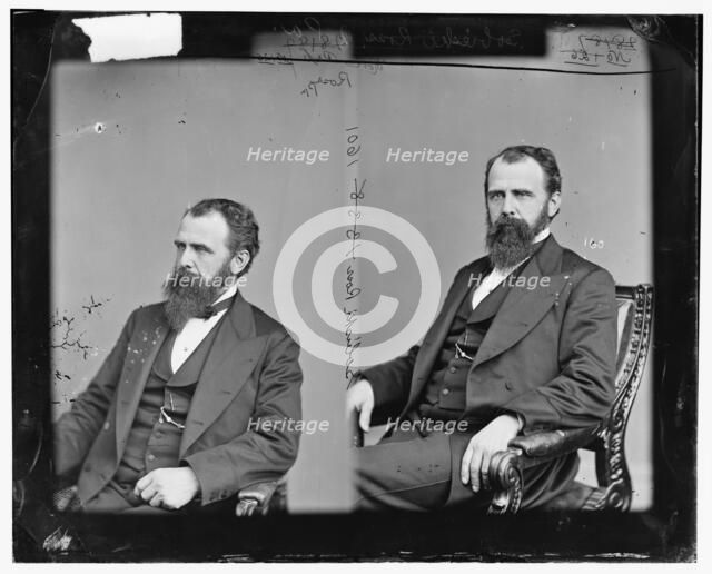 Sobrieski Ross of Pennsyvania, between 1865 and 1880. Creator: Unknown.