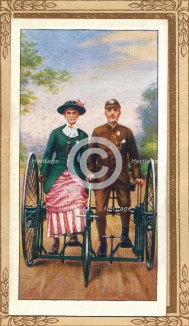 'Sociable Tricycle', 1939. Artist: Unknown.