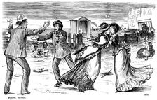 Social Beings 1876 (1891). Artist: George du Maurier