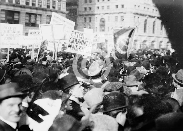 Socialists, Union Sq., between c1910 and c1915. Creator: Bain News Service.