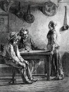 Socialists - painted by E. Armitage, 1850. Creator: Unknown