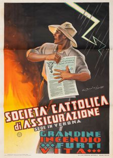 Società Cattolica di Assicurazione, 1935. Creator: Scolari, Giovanni (1882-1956)