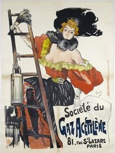 Société du Gaz Acétylène, c. 1895. Creator: Lunel, Ferdinand (1857-1933)