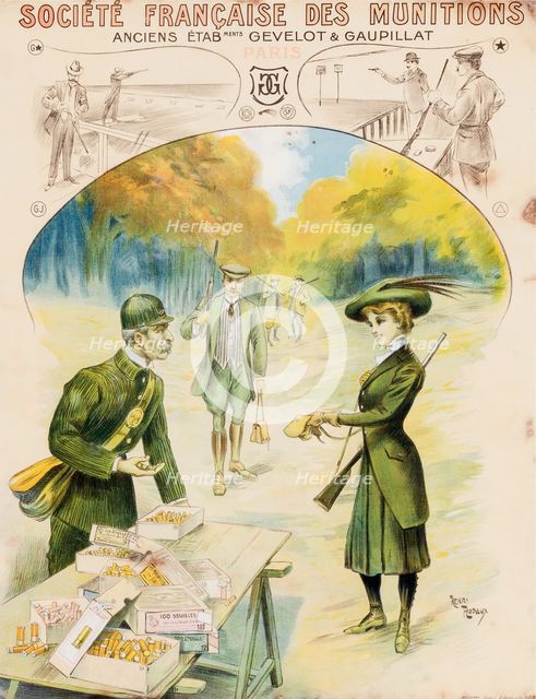 Societe Francaise des Munitions, c. 1900.
