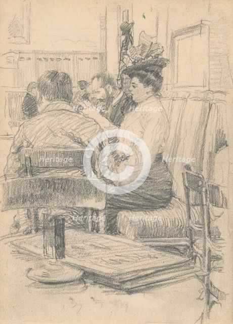 Society, around 1910. Creator: Ivan Zabota.