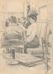 Society, around 1910. Creator: Ivan Zabota