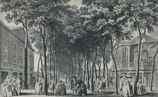 Society at the Marylebone Gardens, 1755 (1920). Artist: John Tinney