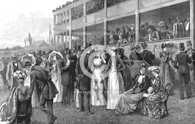 ''Society at Ascot- The Cup Day', 1890. Creator: Unknown.
