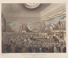 Society for the Encouragement of Arts etc., Adelphi, July 1, 1809., July 1, 1809. Creator: Joseph Constantine Stadler