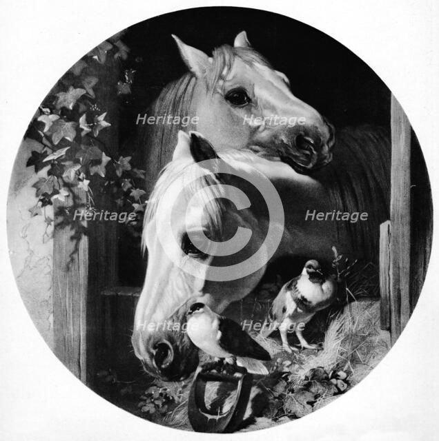 'Society of Friends', c1852, (1912). Artist: John Frederick Herring I.