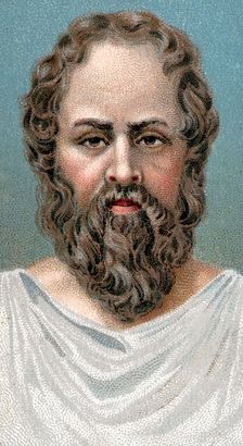 Socrates, Ancient Greek philosopher, early 20th century