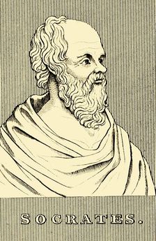 Socrates (c470-399 BC), 1830. Creator: Unknown