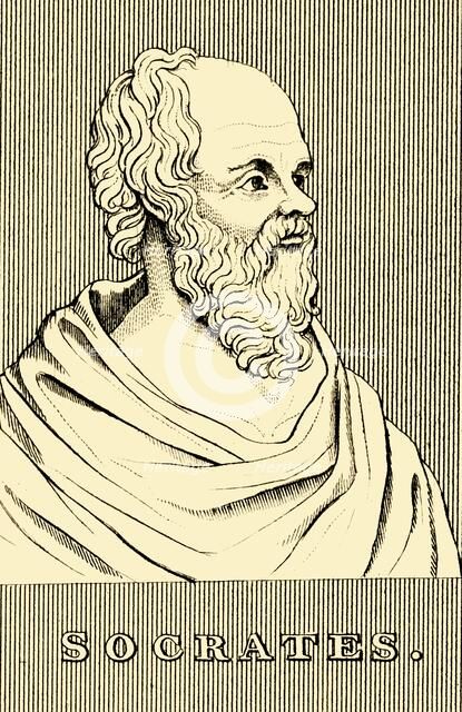 'Socrates', (c470-399 BC), 1830. Creator: Unknown.