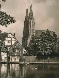 Soest (Westfalen). Wiesenkirche 1931. Artist: Kurt Hielscher