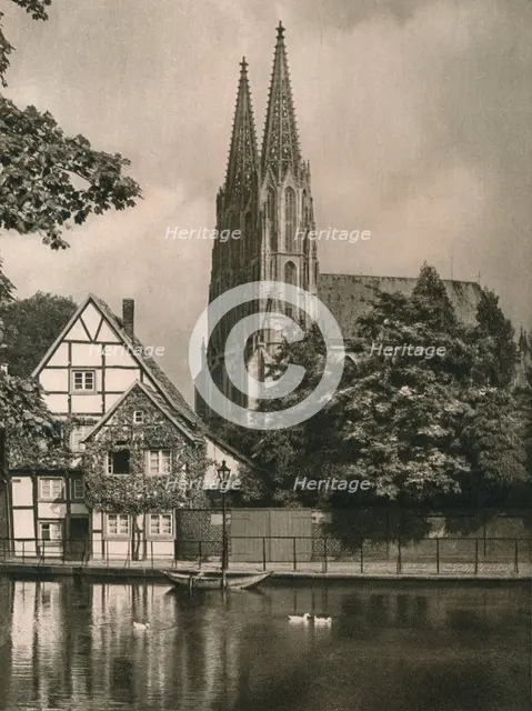 'Soest (Westfalen). Wiesenkirche', 1931. Artist: Kurt Hielscher.