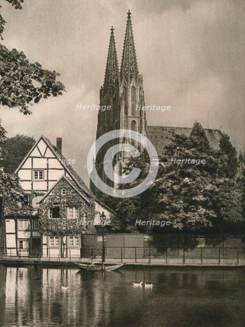 'Soest (Westfalen). Wiesenkirche', 1931. Artist: Kurt Hielscher.