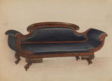 Sofa, 1936. Creator: Anna Aloisi