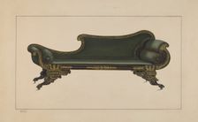 Sofa, 1936. Creator: Nicholas Gorid