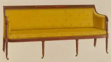 Sofa, 1942. Creator: Ferdinand Cartier