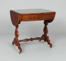 Sofa Table, 1836/46. Creator: John and Joseph W. Meeks Company
