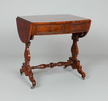 Sofa Table, 1836/46. Creator: John and Joseph W. Meeks Company