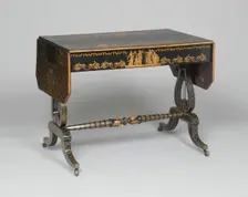Sofa Table, England, c. 1810. Creator: Unknown